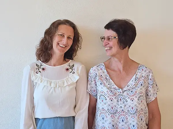 Johanna Pfeifer und Doris Hilgart
