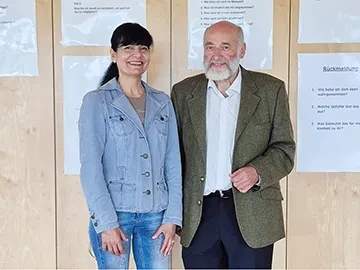Zohreh Majd und Dr. Godehard Stadtmüller