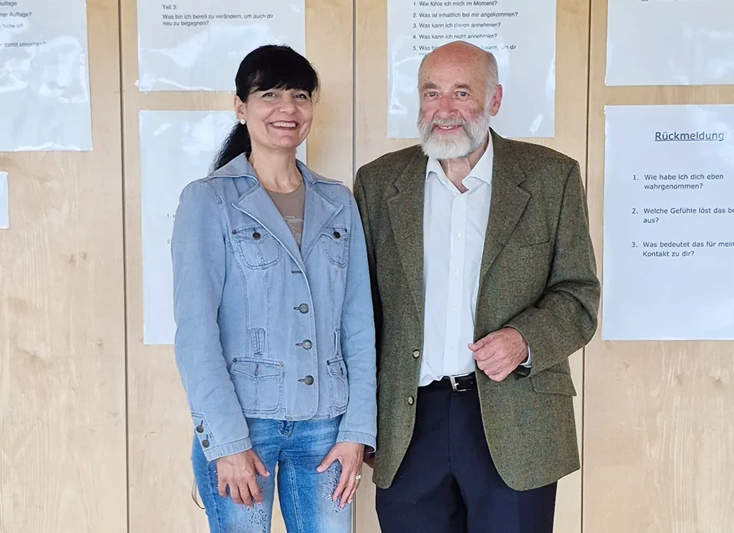 Zohreh Majd und Dr. Godehard Stadtmüller