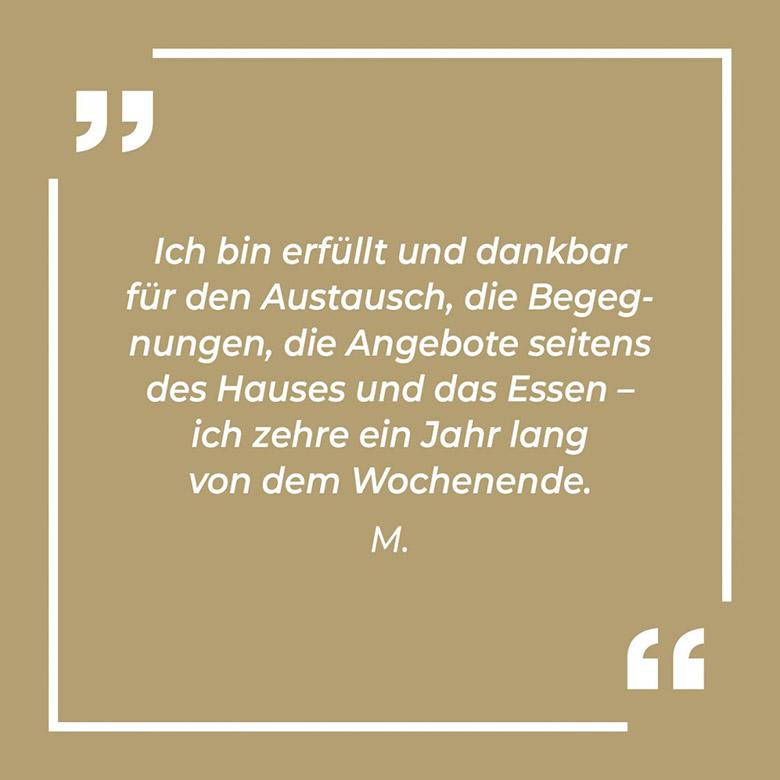 Zitat eines ehemaligen Patienten 1